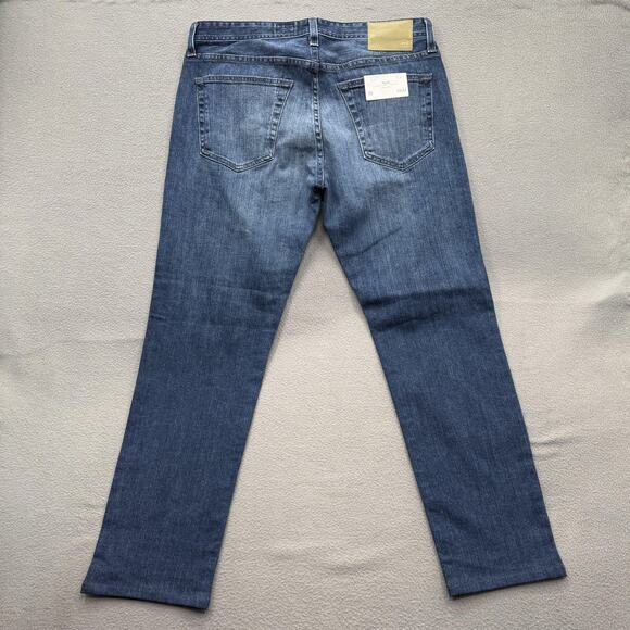 AG Adriano Goldschmied Jeans Mens 33x32 Blue Tellis Modern Slim Stretch Denim - Picture 2 of 8